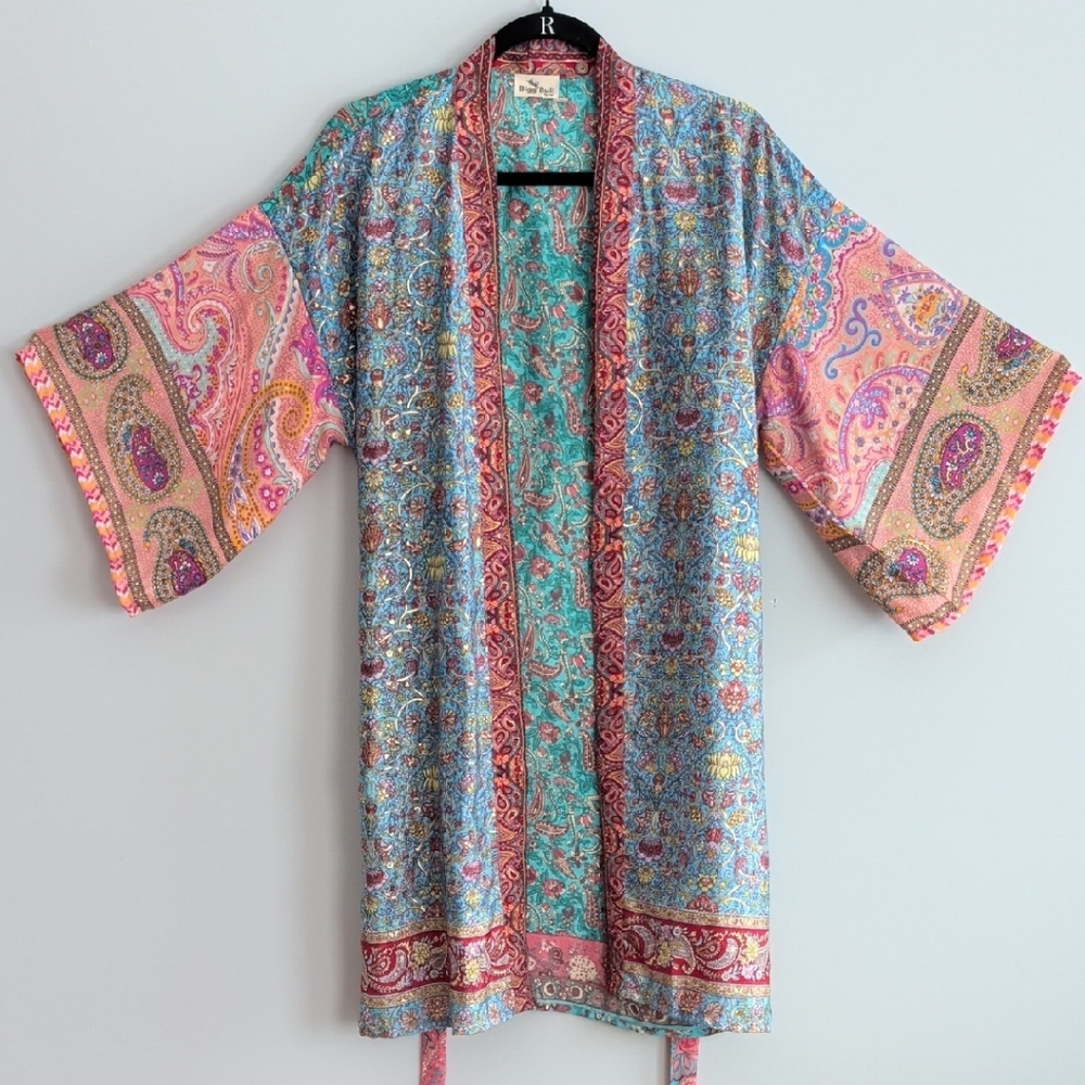 Paisley Kimono Jacket